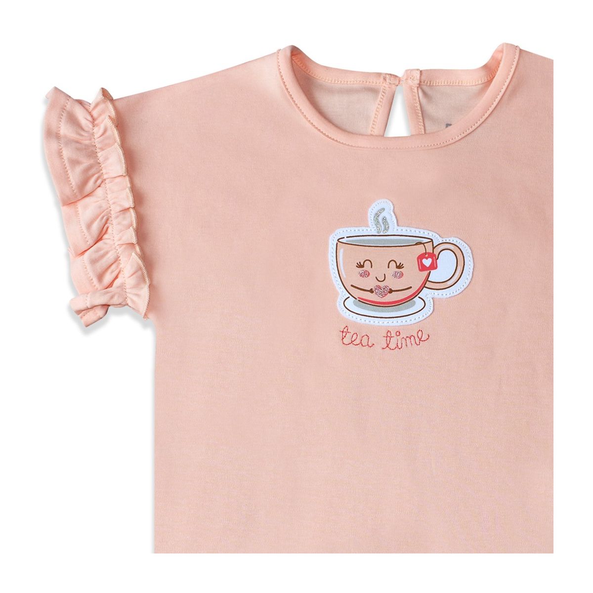 BEBELU - Polo Pima Aurora Manga Corta Para Niña Bebelú