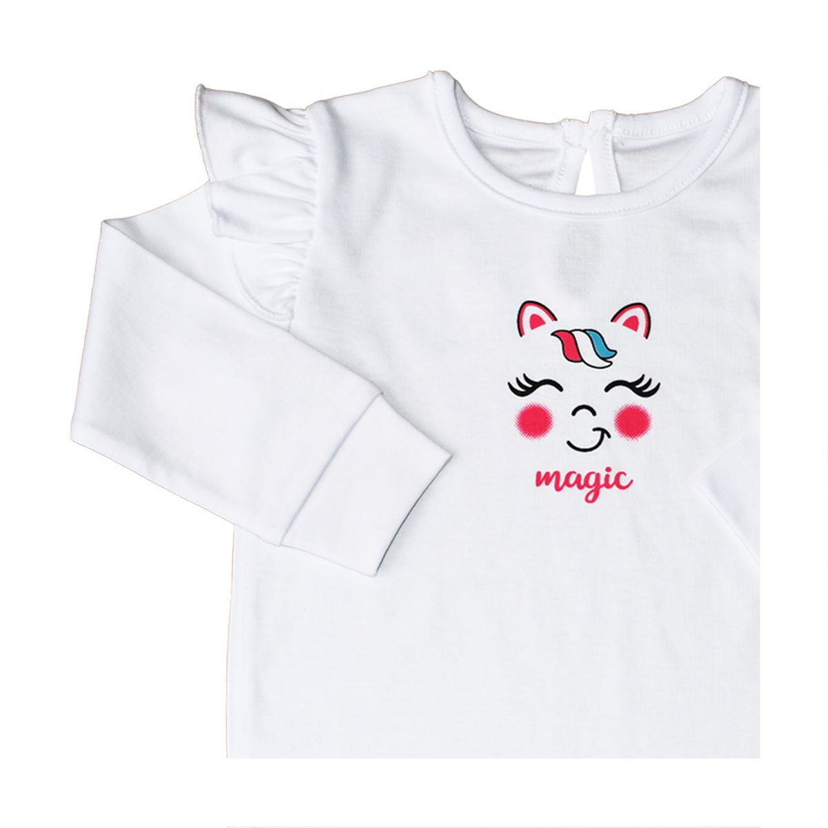 BEBELU - Polo Pima Mina Manga Larga Para Niña Bebelú