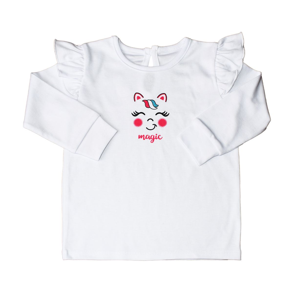 BEBELU - Polo Pima Mina Manga Larga Para Niña Bebelú