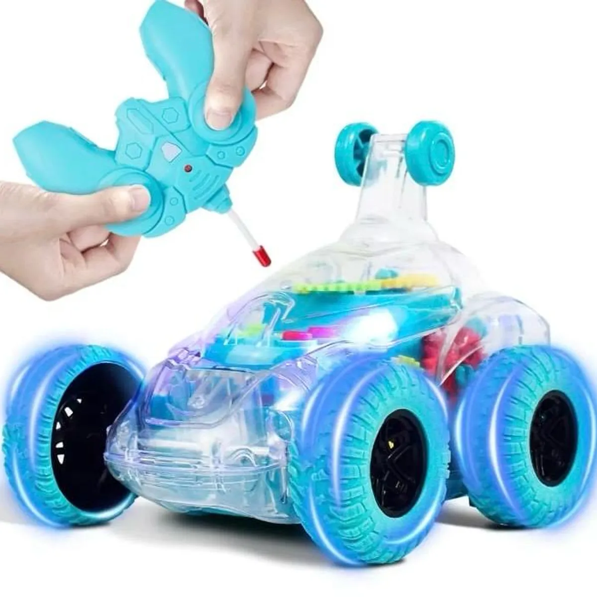 GENERICO - CARRO ACRÓBATA LUCES TRANSPARENTE