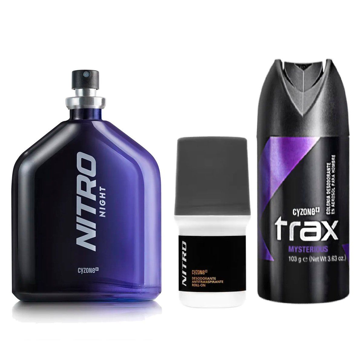 CYZONE - Nitro Night Colonia de Hombre con Deo y Trax