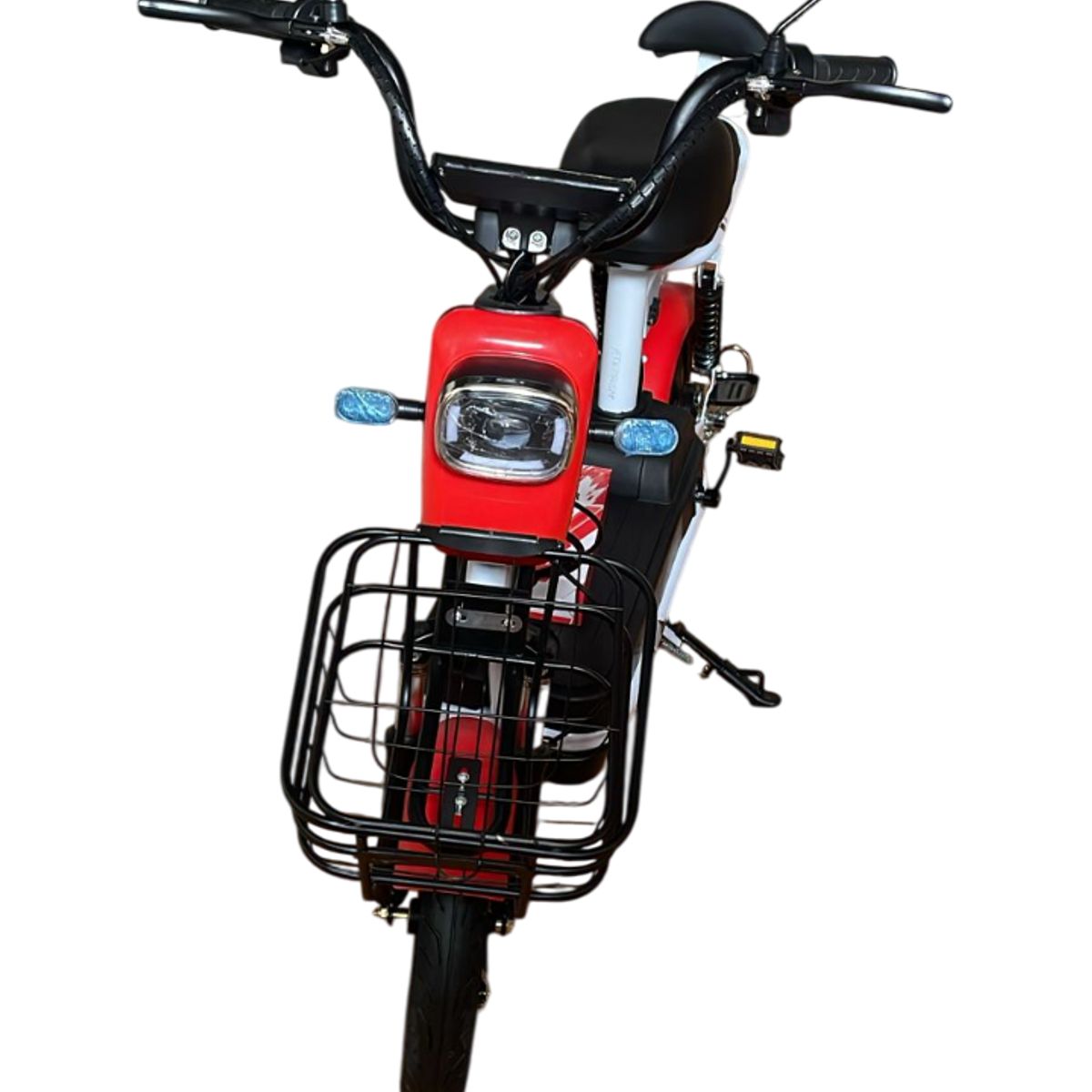 GENERICO - BICIMOTO ELECTRICA 500W NEGRA O ROJA 2024 PANTALLA DIGITAL