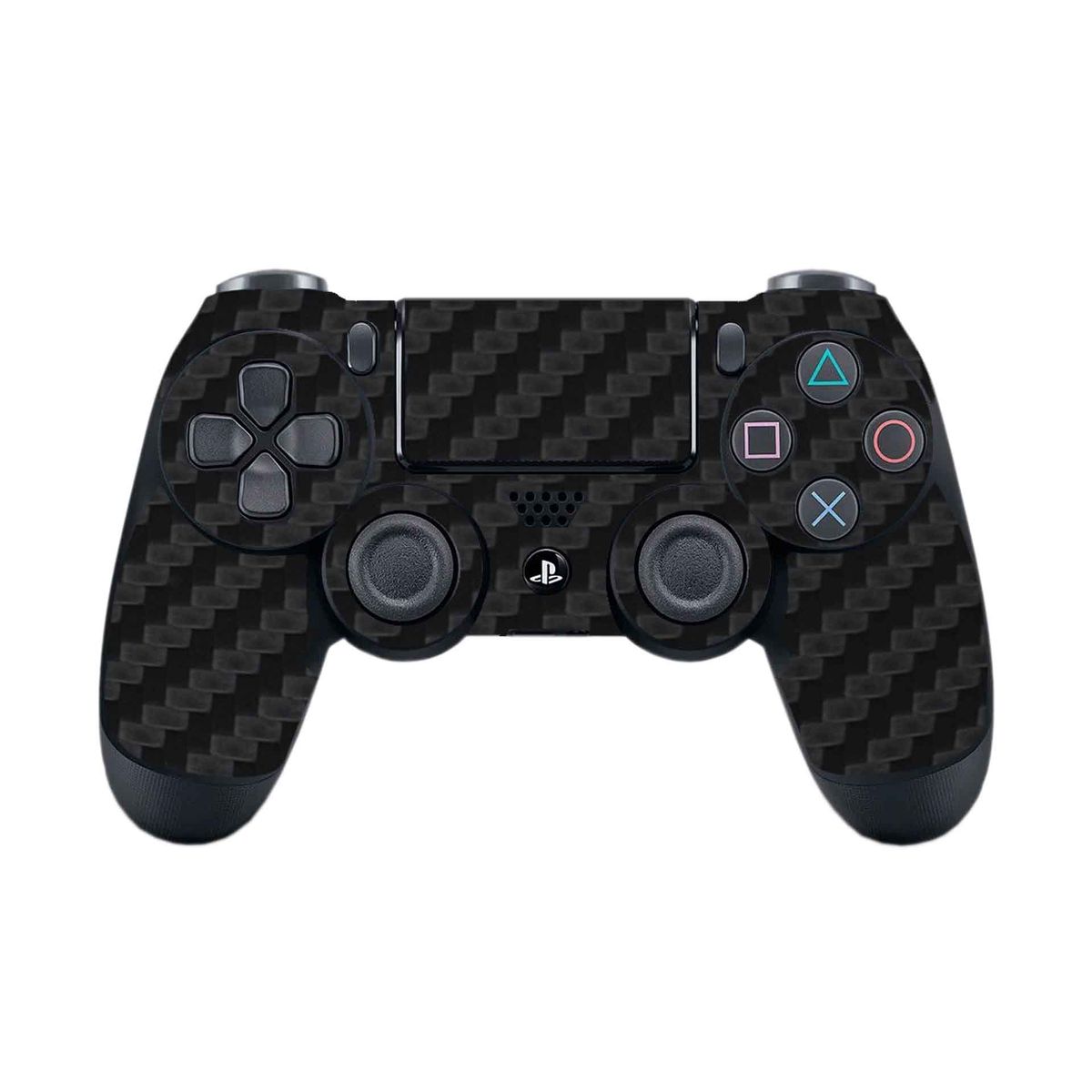 GENERICO - Skin Adhesivo Fibra de Carbono Negro para Ps4 Fat
