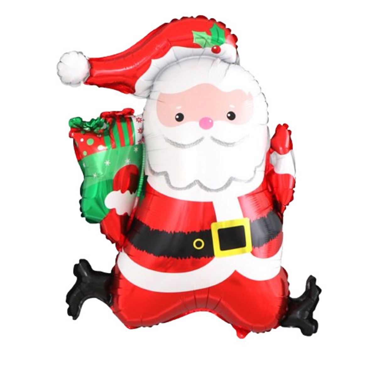 GENERICO - Decoración navideña globo inflable de papá Noel Santa Claus