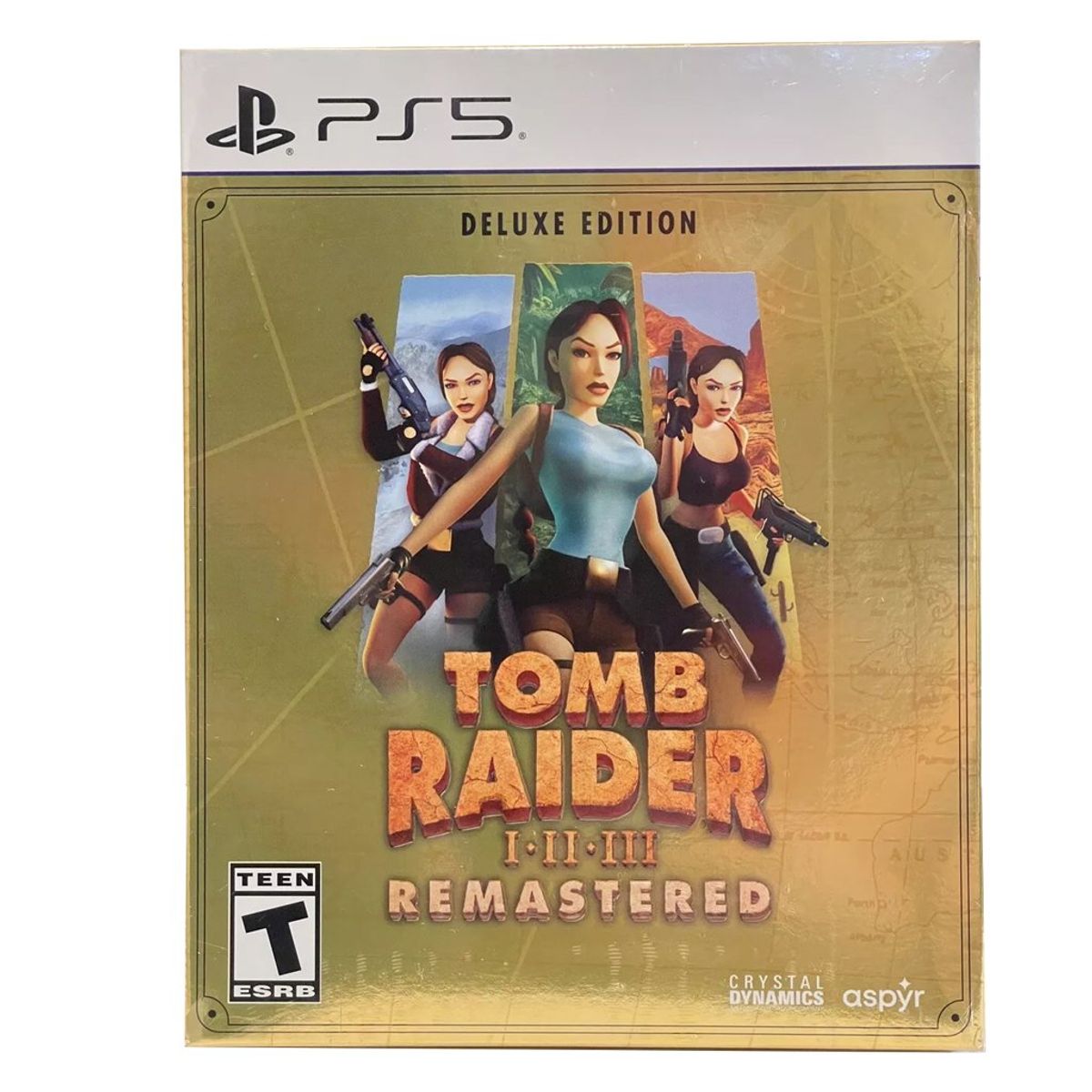 SONY - Tomb Raider I-III Remastered Deluxe Edition Playstation 5