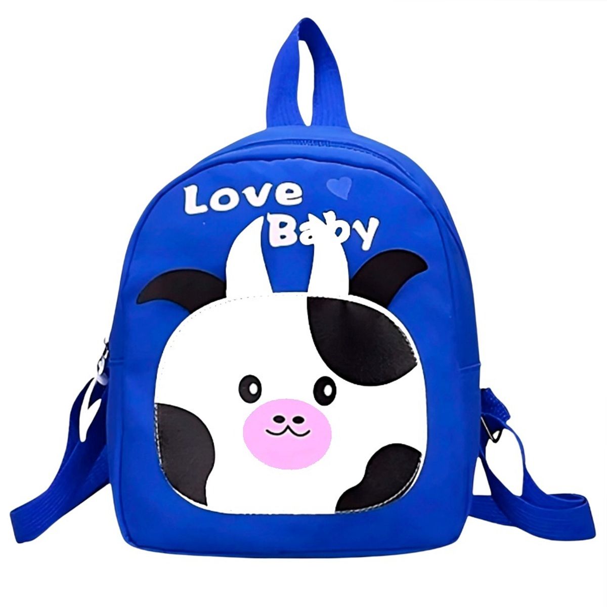MINARI - Mochila para Niños Lonchera Escolar Vaquita Azul MV1