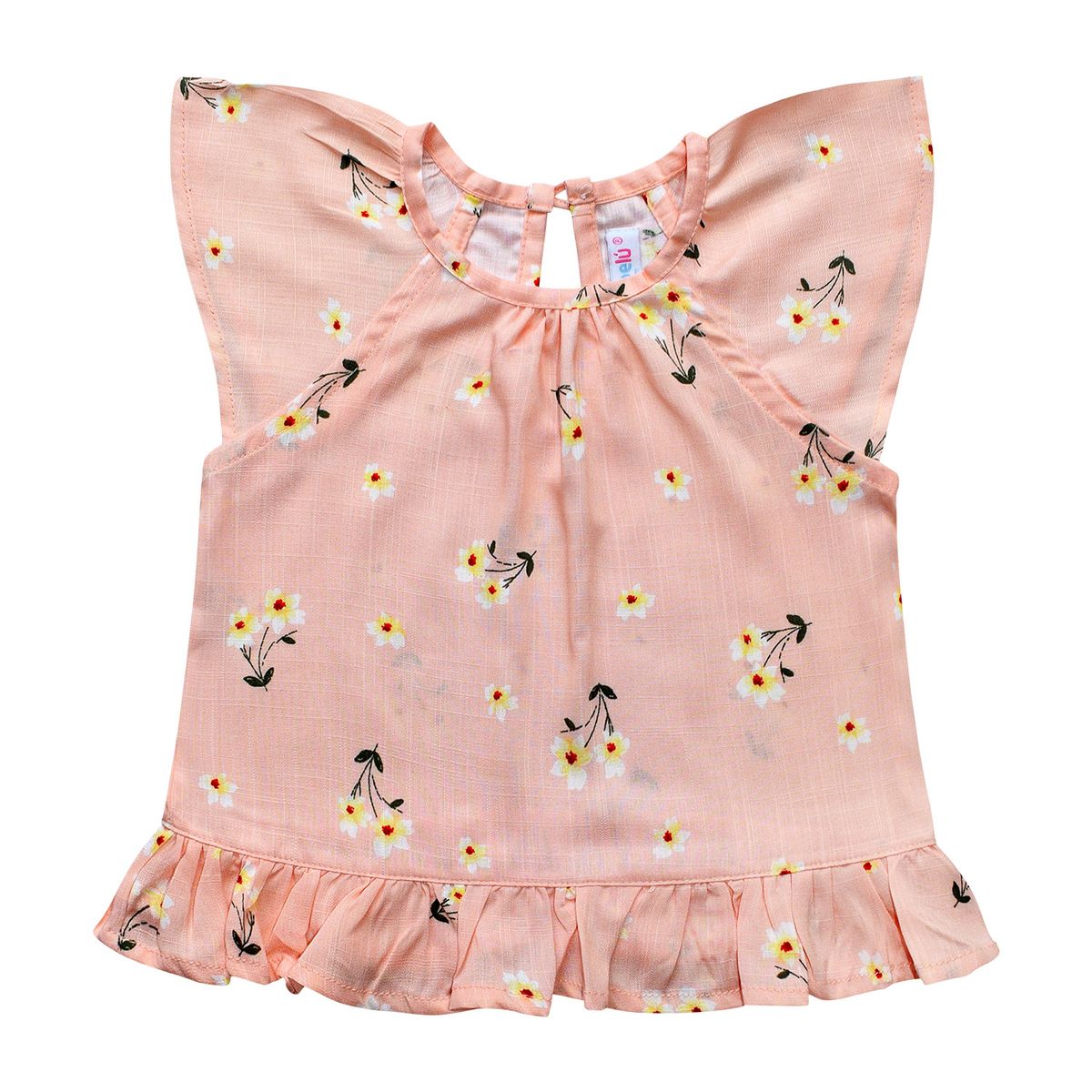 BEBELU - Blusa Lino Dana Sin Manga Para Niña Bebelú