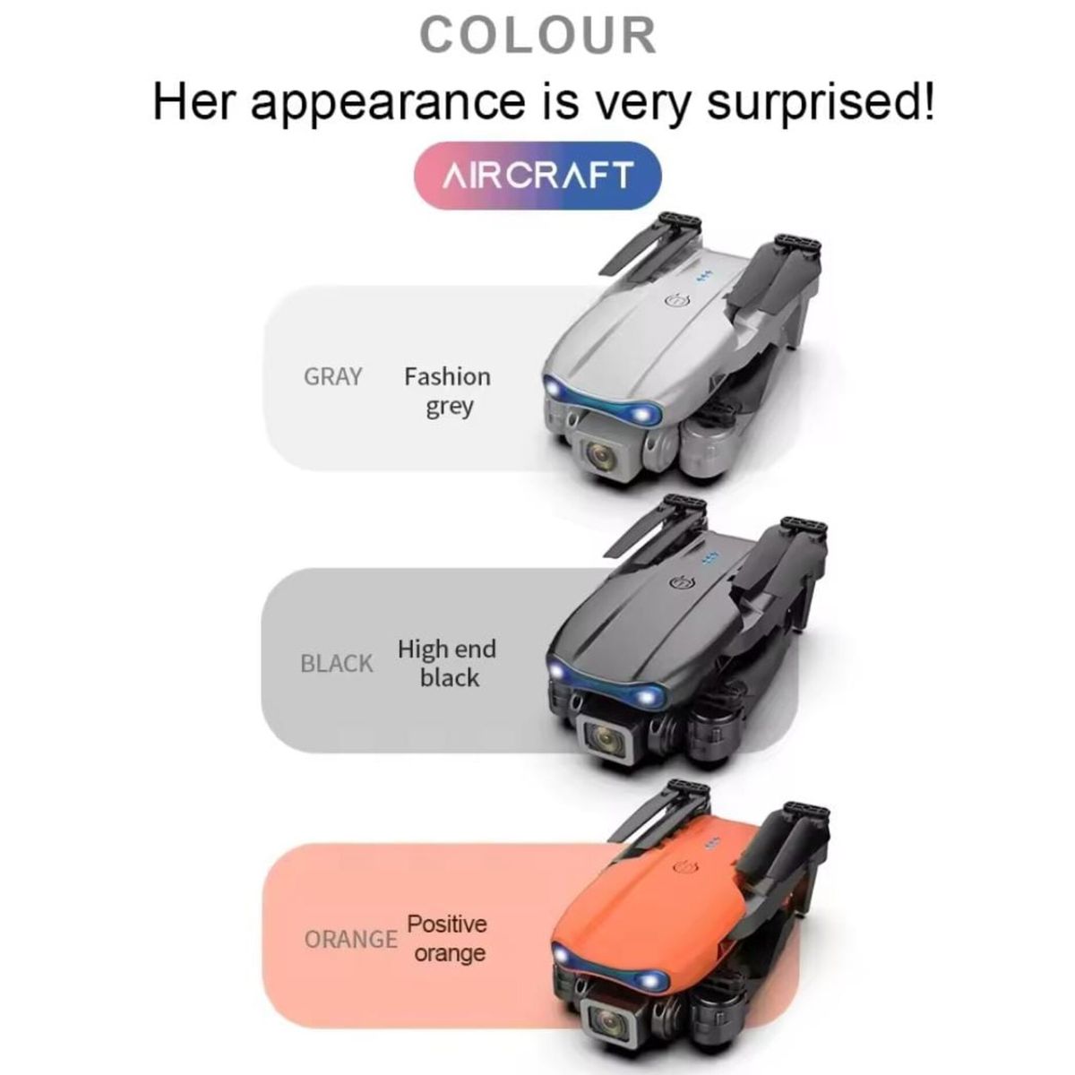 GENERICO - Mini Dron Portátil E99 PRO doble camara