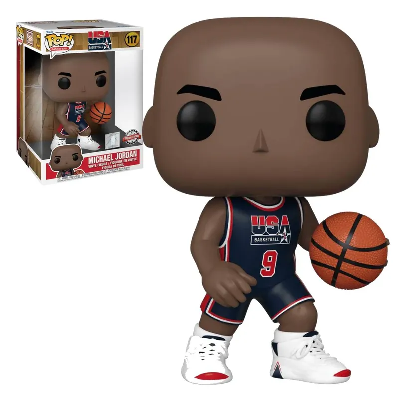 FUNKO - Funko Pop Michael Jordan Team USA 10 Pulgadas - NBA