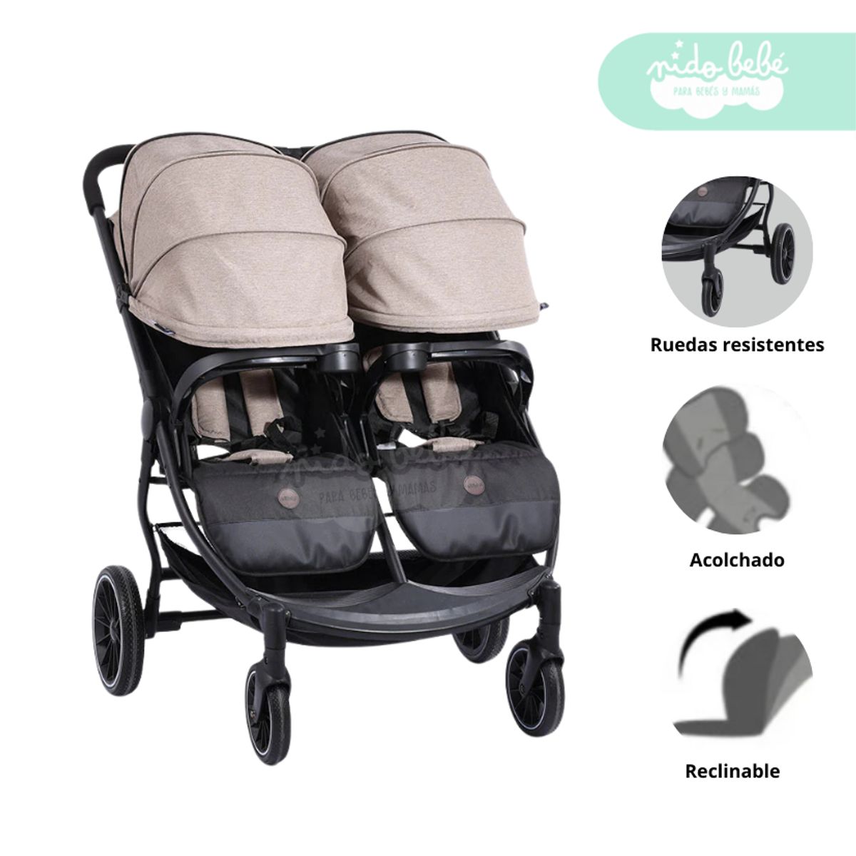 GENERICO - Coche Mellicero Sevilla premium Beige