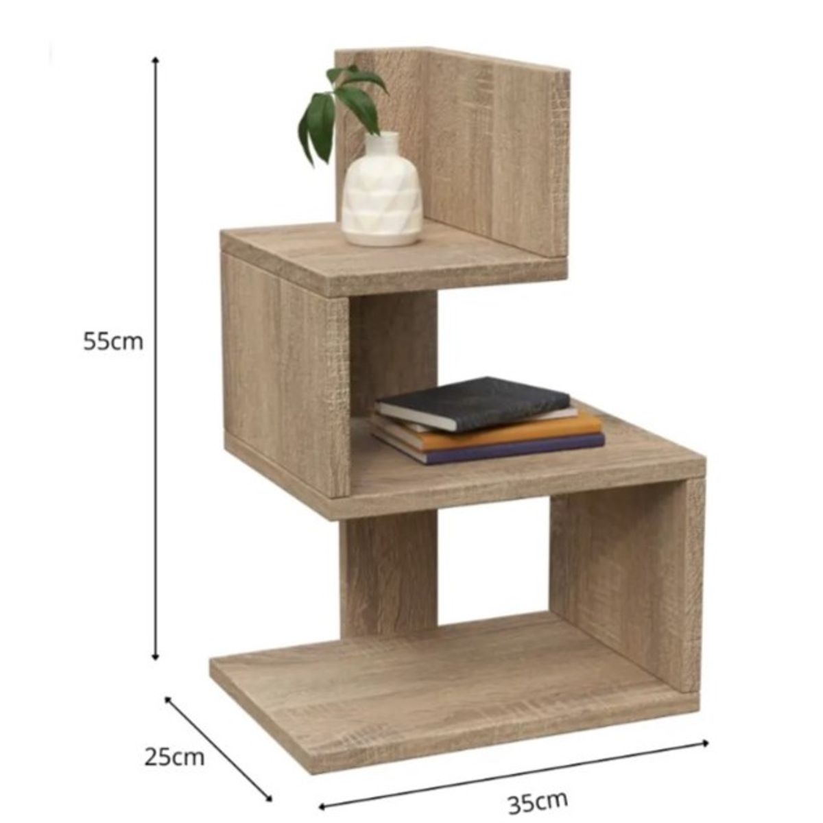 NACION MUEBLES - VELADOR MINIMALISTA ARENA NM