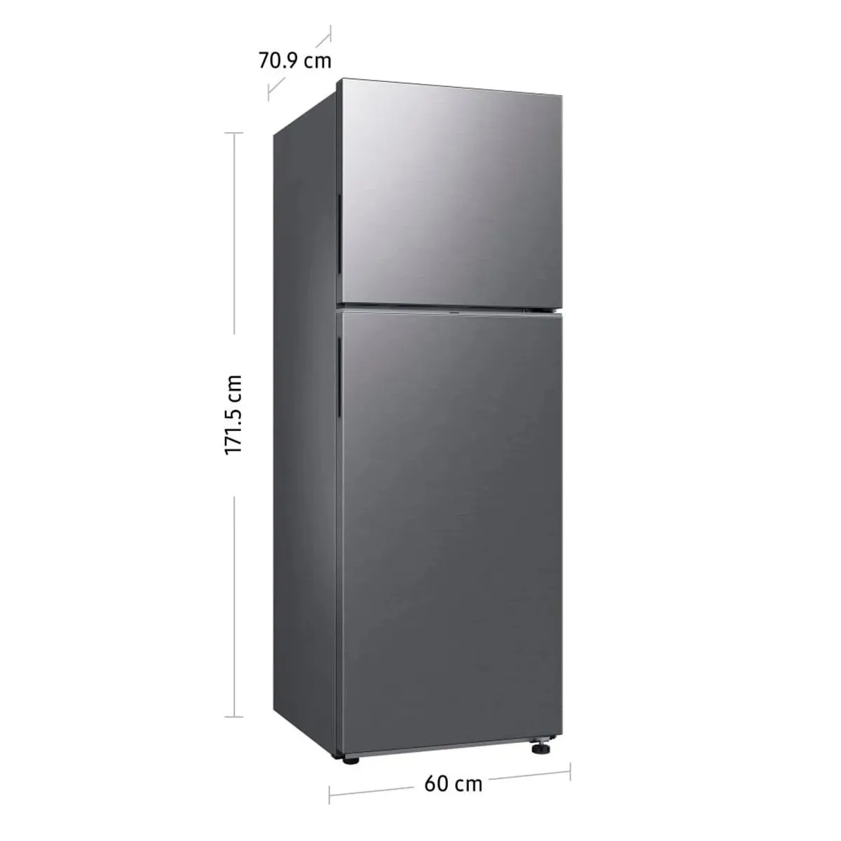 SAMSUNG - Refrigeradora Samsung Top Mount Freezer 345L RT35DG5620S9PE- Silver