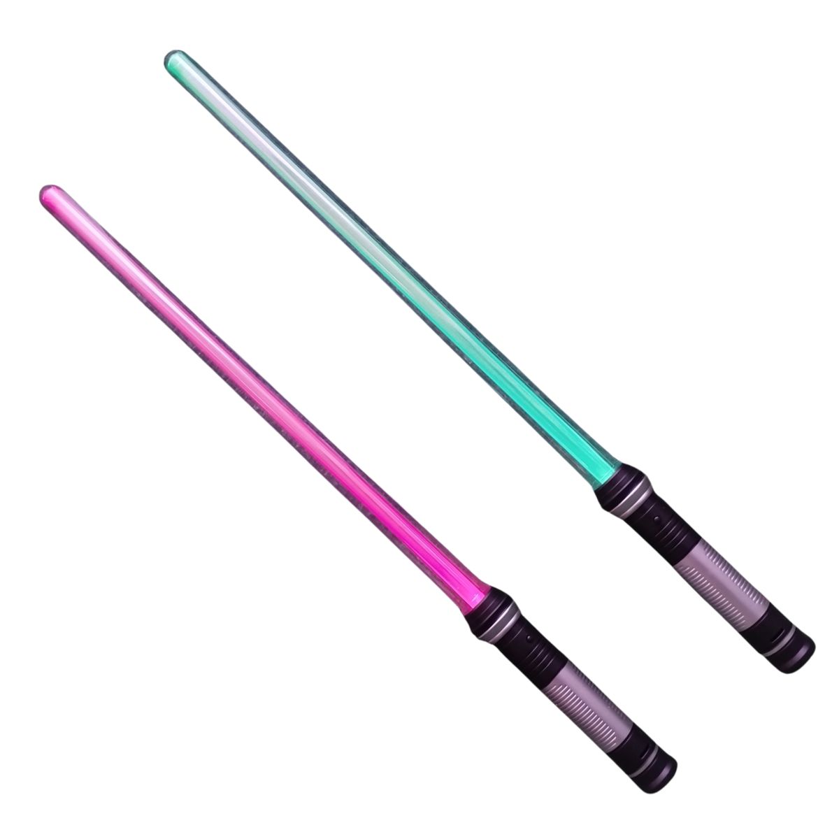 GENERICO - Sable Doble de luz Retráctil para Cosplay de Multicolor