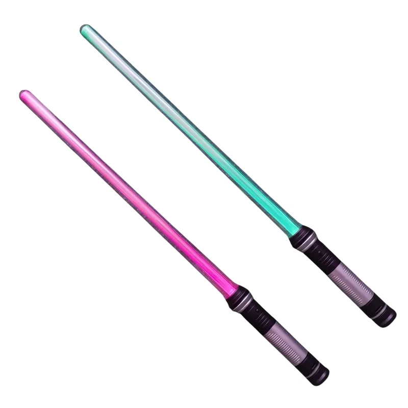 GENERICO - Sable Doble de luz Retráctil para Cosplay de Multicolor