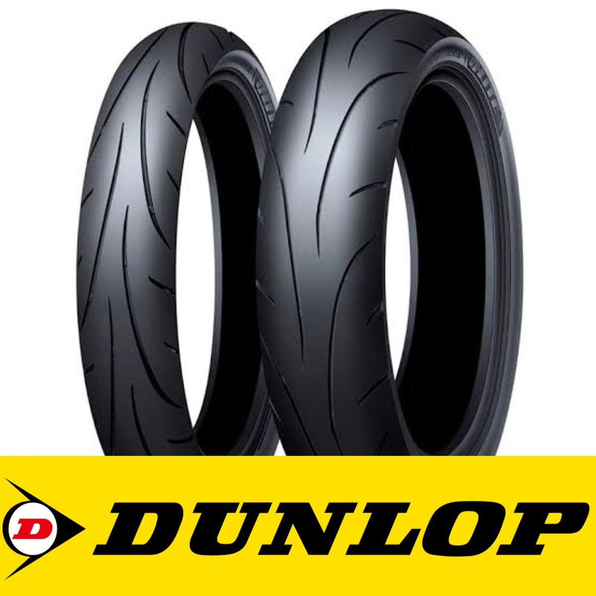 DUNLOP - PAR DE LLANTAS DUNLOP Q-LITE 100-80-17 y 130-70-17