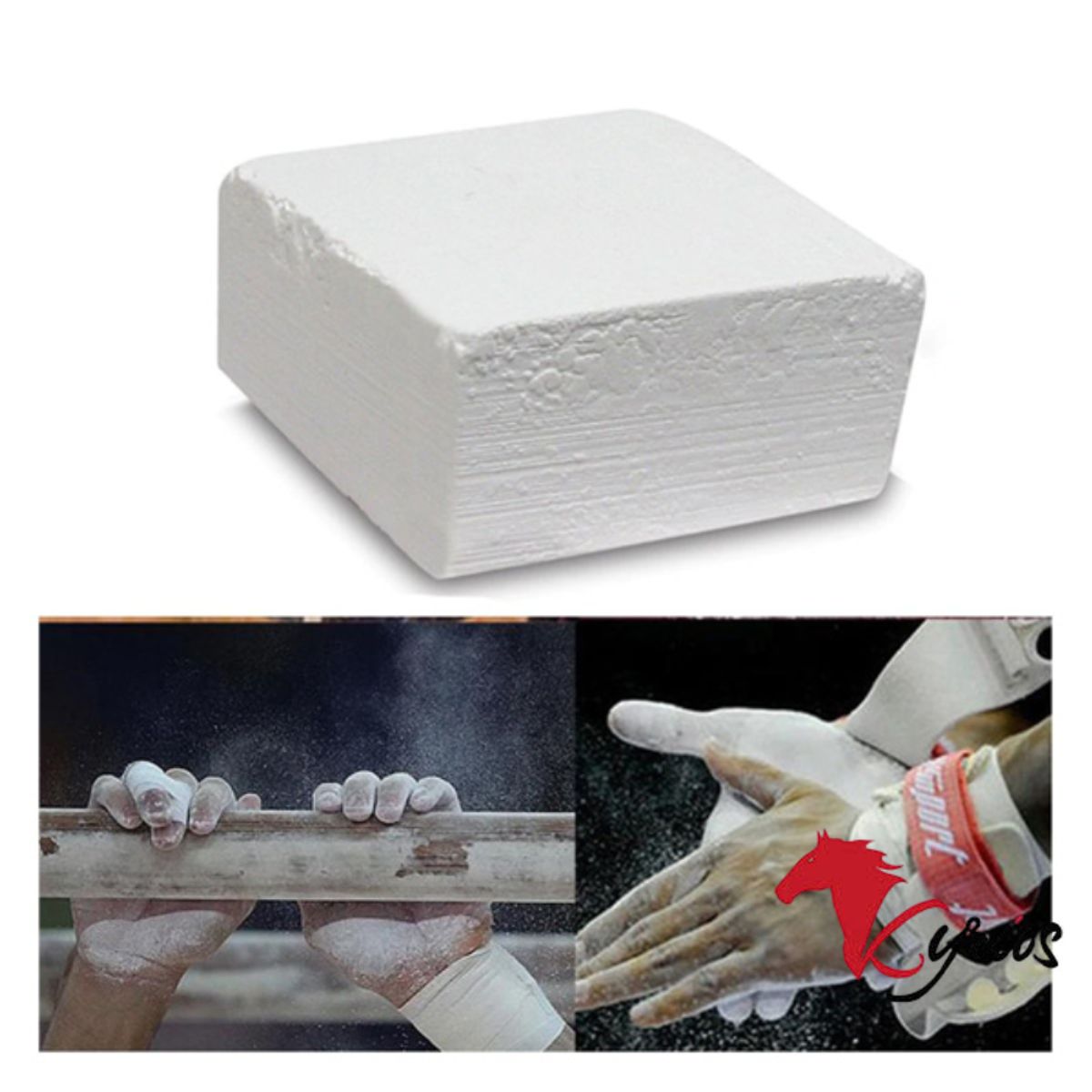 NO LOGO - Caja De 8 Unidades De Bloque De Magnesio Para Entrenamientos