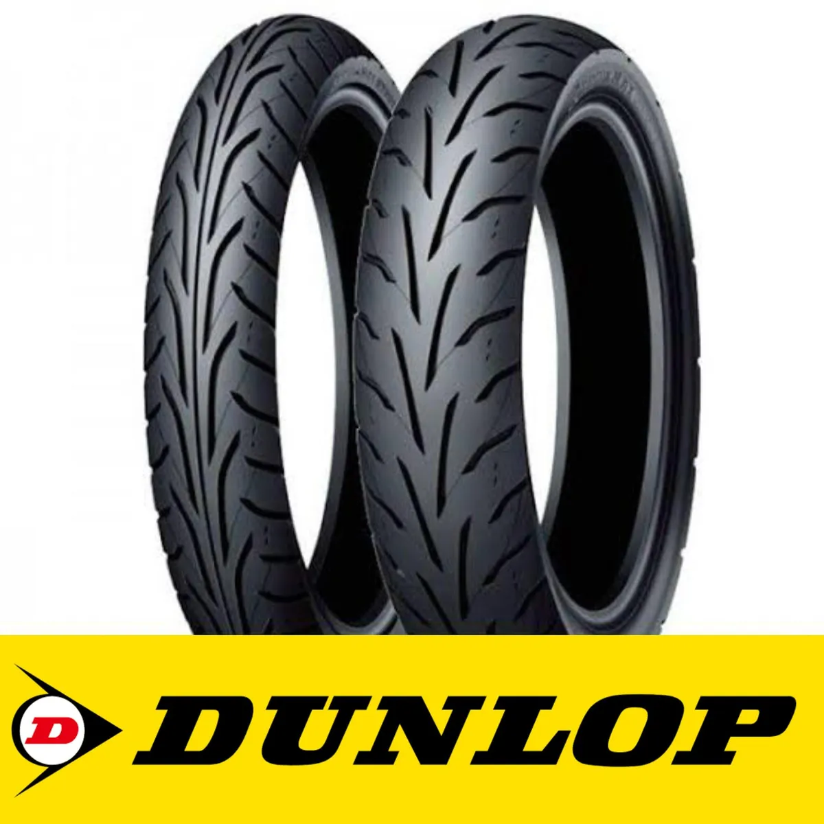 DUNLOP - PAR DE LLANTAS DUNLOP ARROWMAX GT601 100-80-17 y 130-70-17