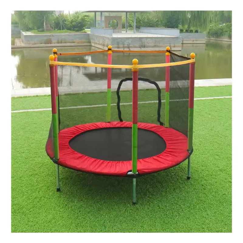 GENERICO - Trampolín Cama Saltarina Multicolor 115cmx140cm