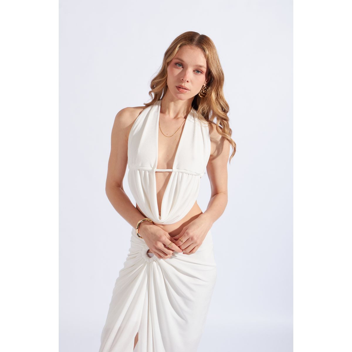 LUVARO - Top Recogido Lazo