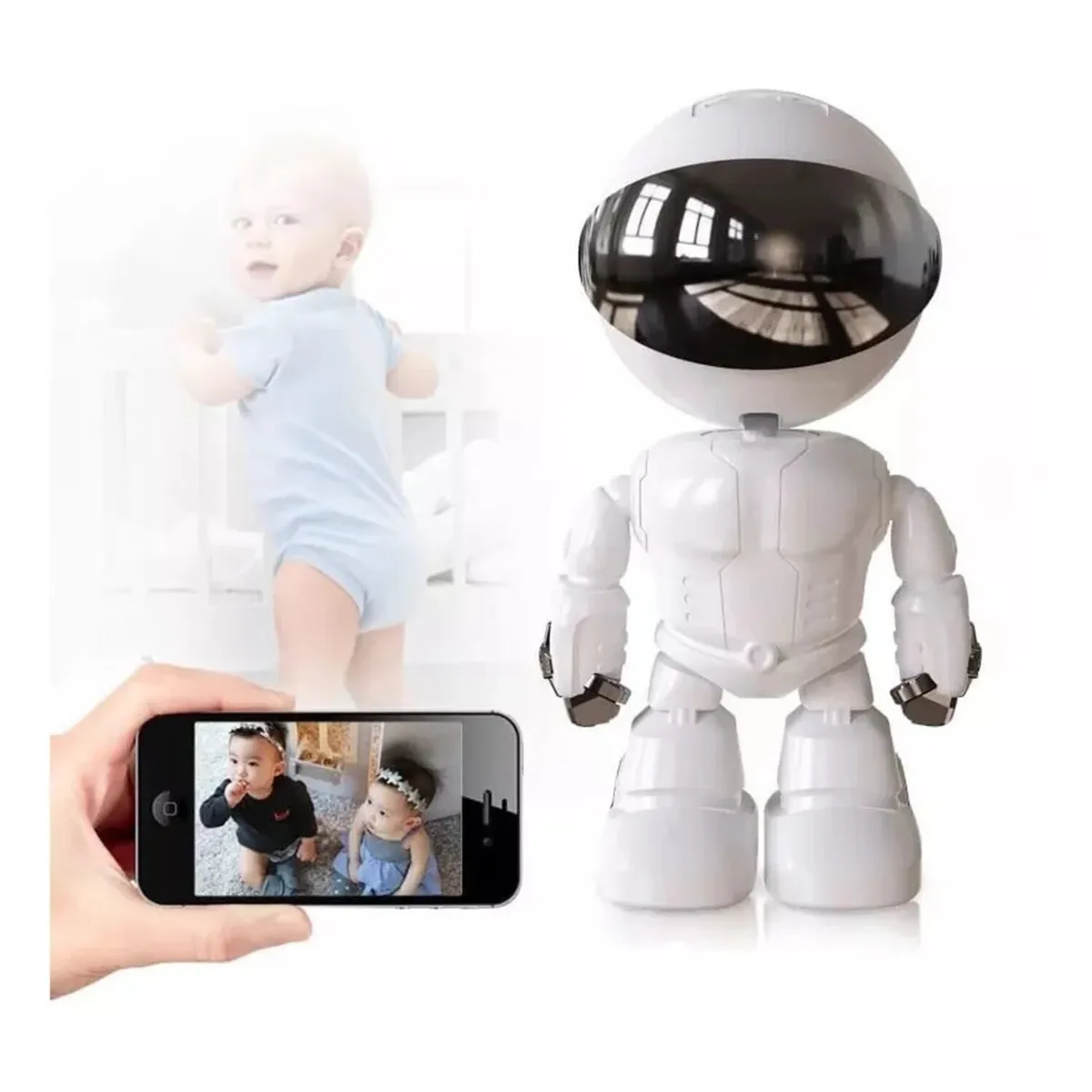 GENERICO - Monitor de bebe para el hogar vision nocturna voz bidireccional