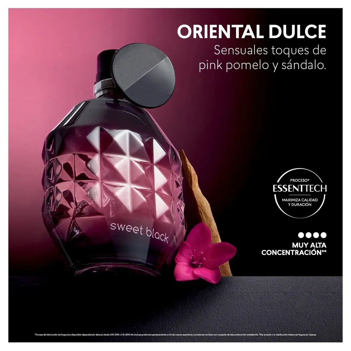 CYZONE - Perfume de Mujer Sweet Black, 50 ml CYZONE