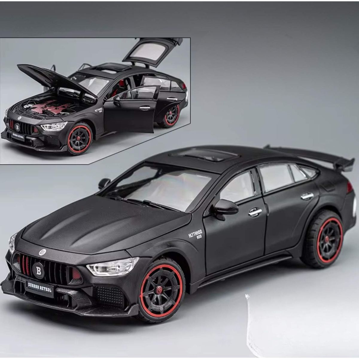 GENERICO - Auto De Colección BRABUS MERCEDES AMG GT NEGRO