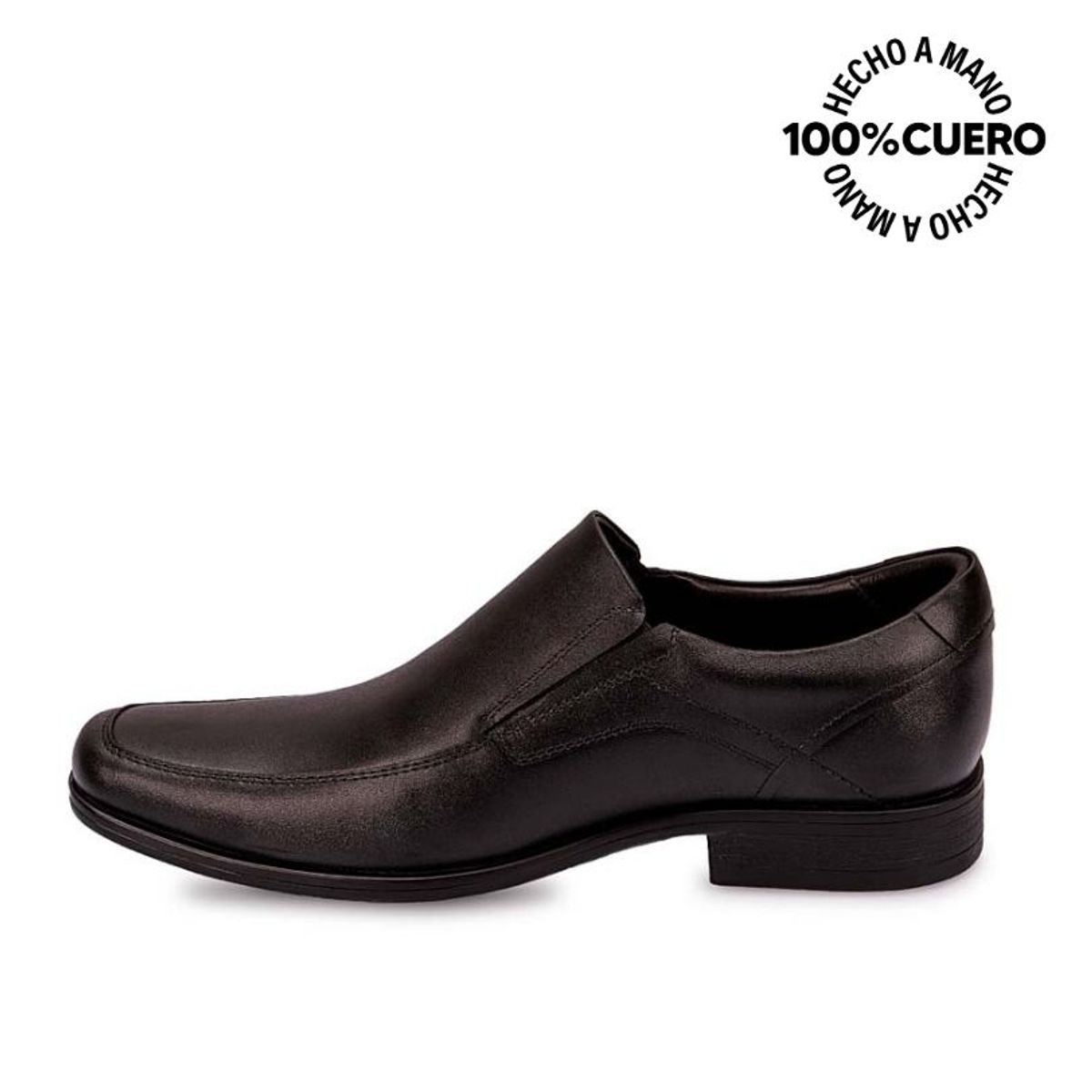 VIALE - Zapato Mocasín Vestir MATEO-2504 Negro Viale Homme Cuero