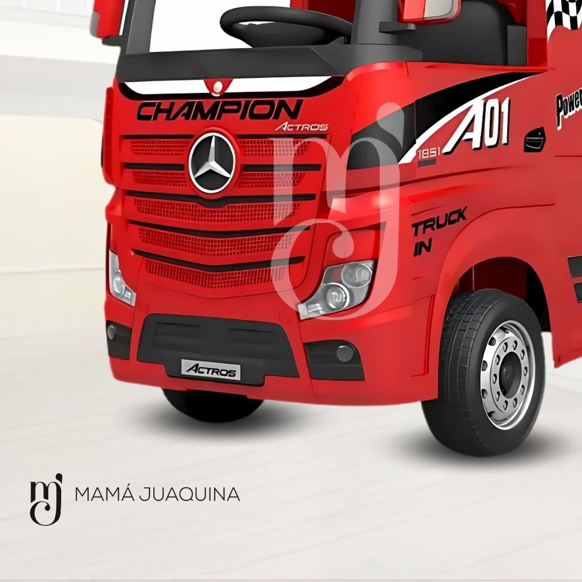 MERCEDES BENZ - CAMION A BATERÍA MERCEDES BENZ «ACTROS 4X4» Red
