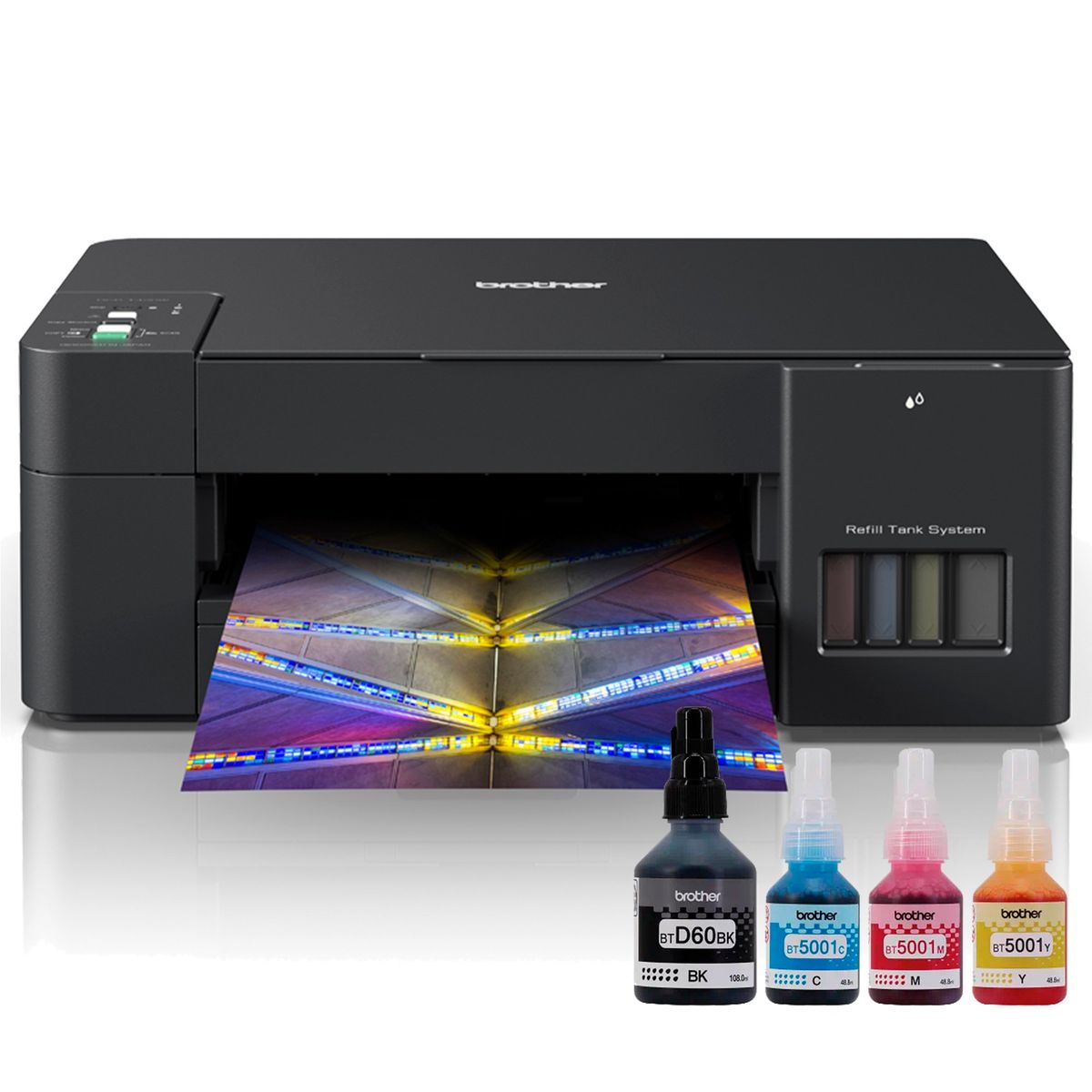 BROTHER - Impresora Brother DCP-T420W Multifuncional a Color