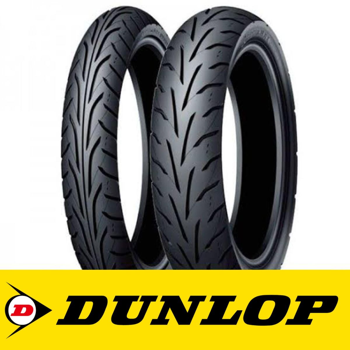 DUNLOP - PAR DE LLANTAS DUNLOP ARROWMAX GT601 100-80-17 y 130-70-17