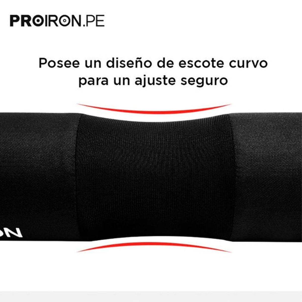 PROIRON - Almohadilla para Barra Barbell Pad -Negro