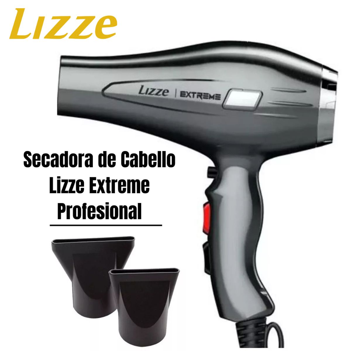 LIZZE - Secadora de Cabello Lizze Extreme Profesional