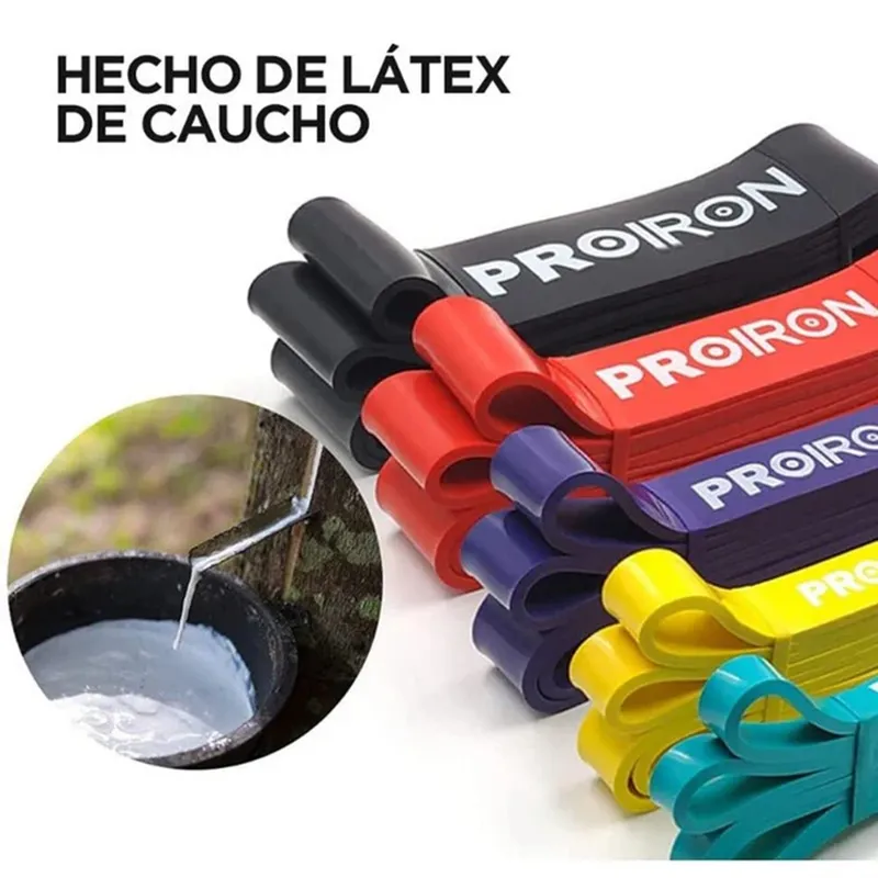 PROIRON - Bandas de Resistencia Full Body Power Bands - Light Amarillo