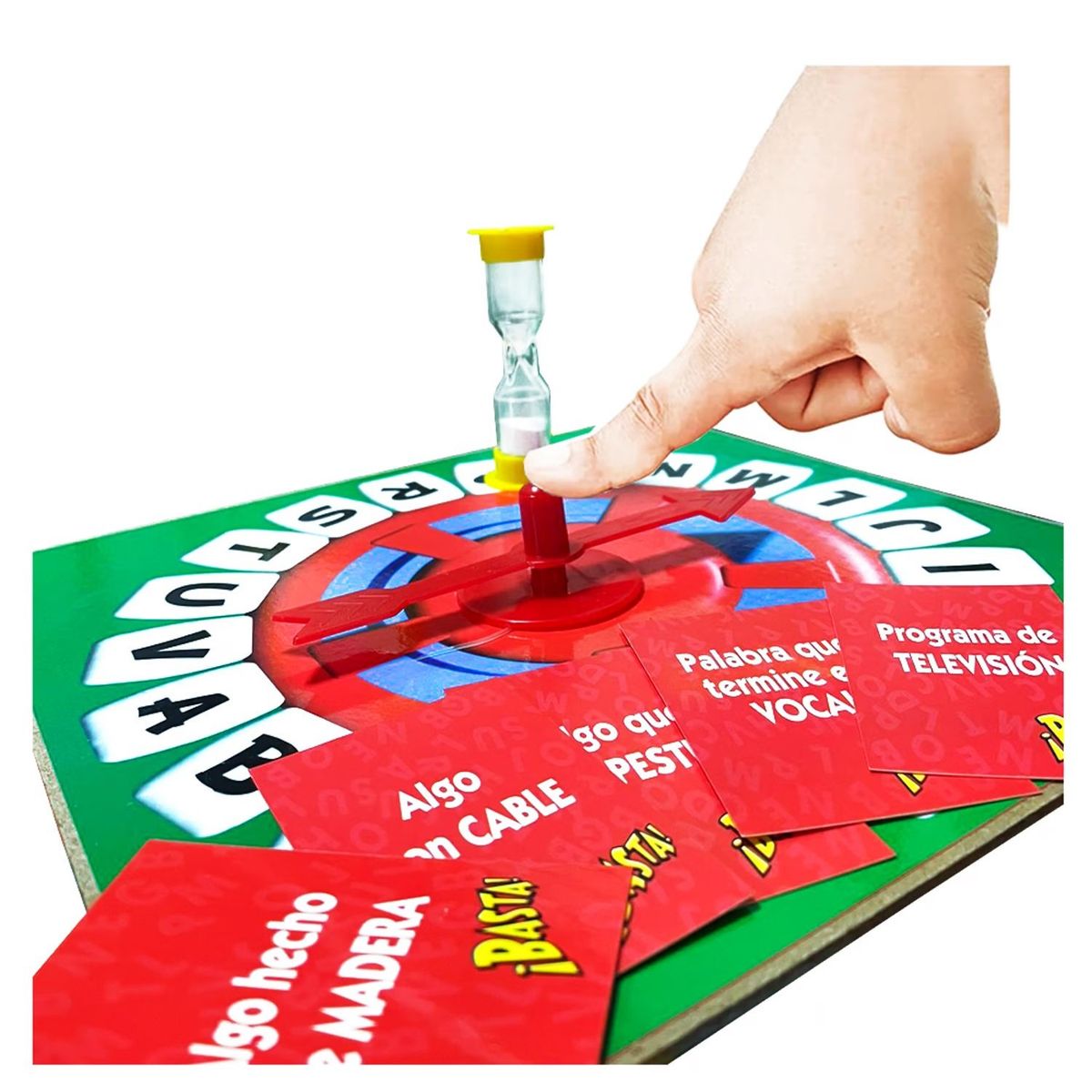 GENERICO - Juego de Mesa Basta Manual con Tarjetas