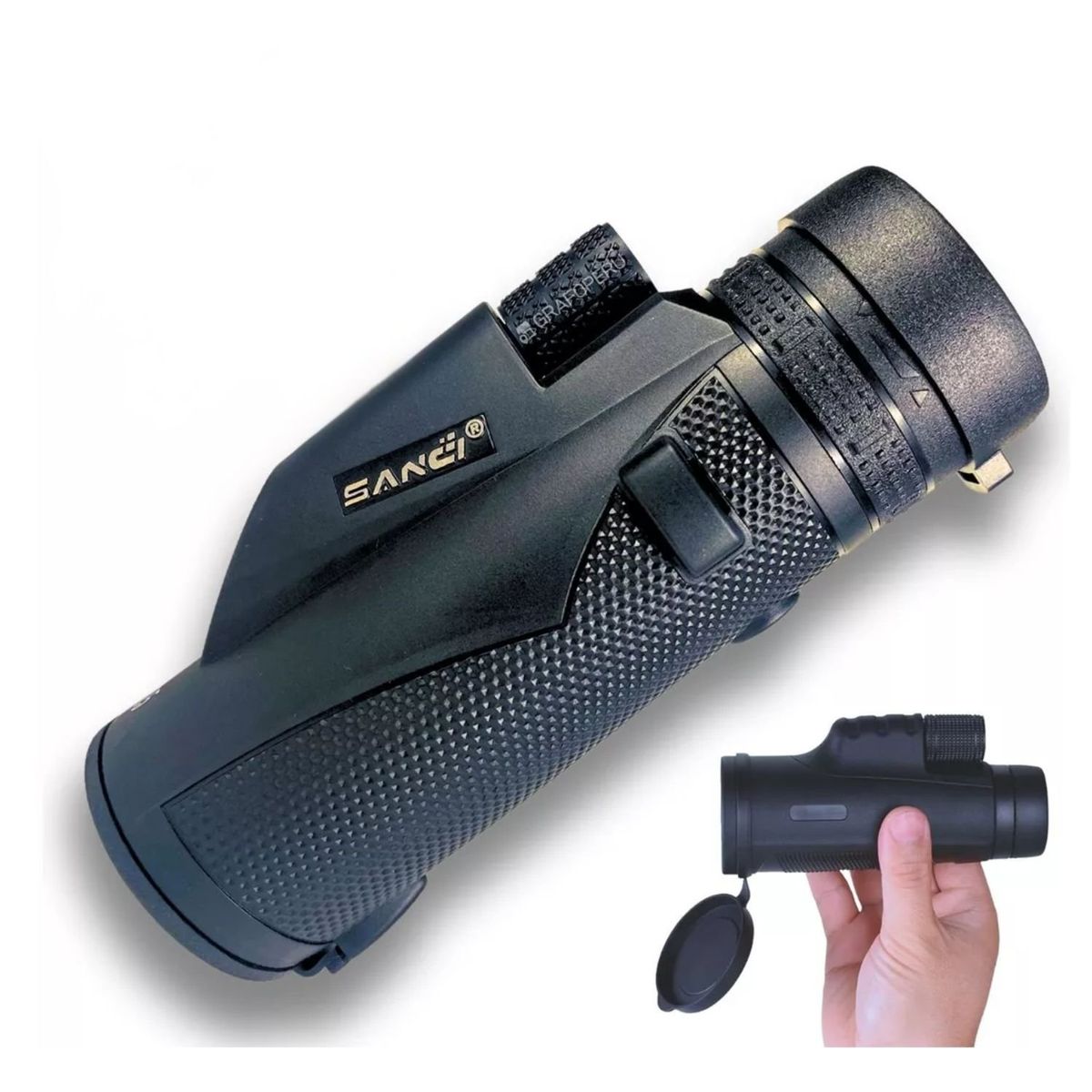 SANC - Telescopio Monocular 10x42 a Prueba de Agua  Observa hasta 1000 Metros