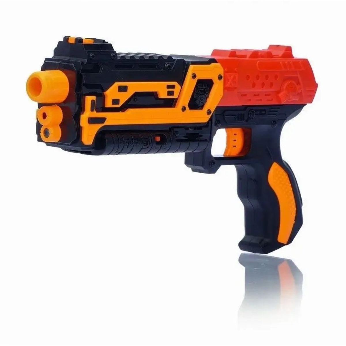 GENERICO - Lanzador de Juguete Niños con Dardos Espuma Luces Sonidos