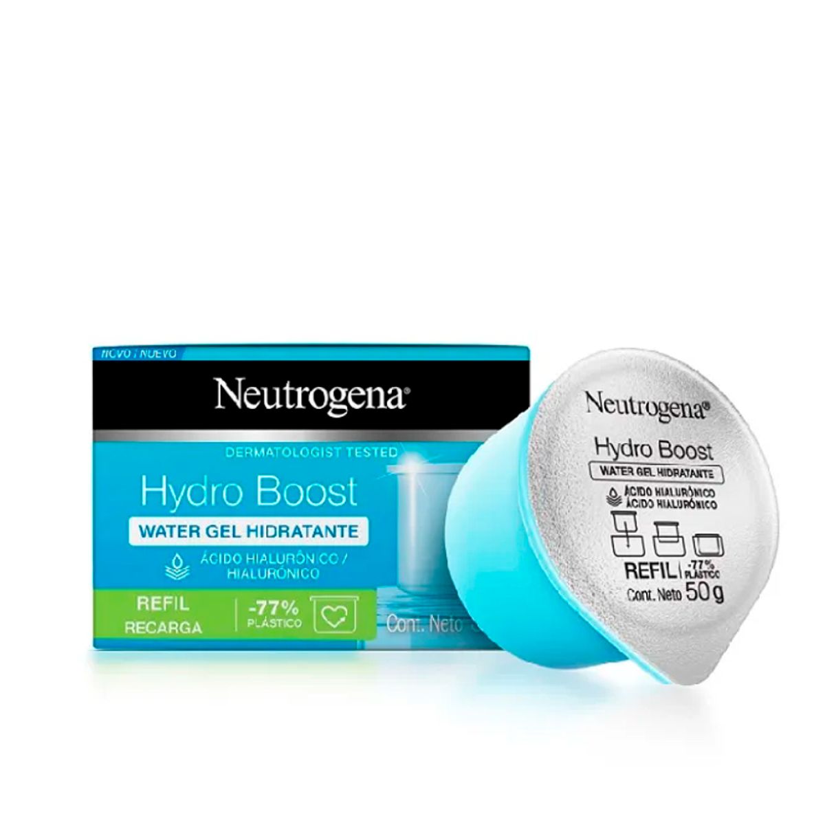 NEUTROGENA - Repuesto Hidratante Facial Neutrogena Hydroboost Water Gel x 50gr