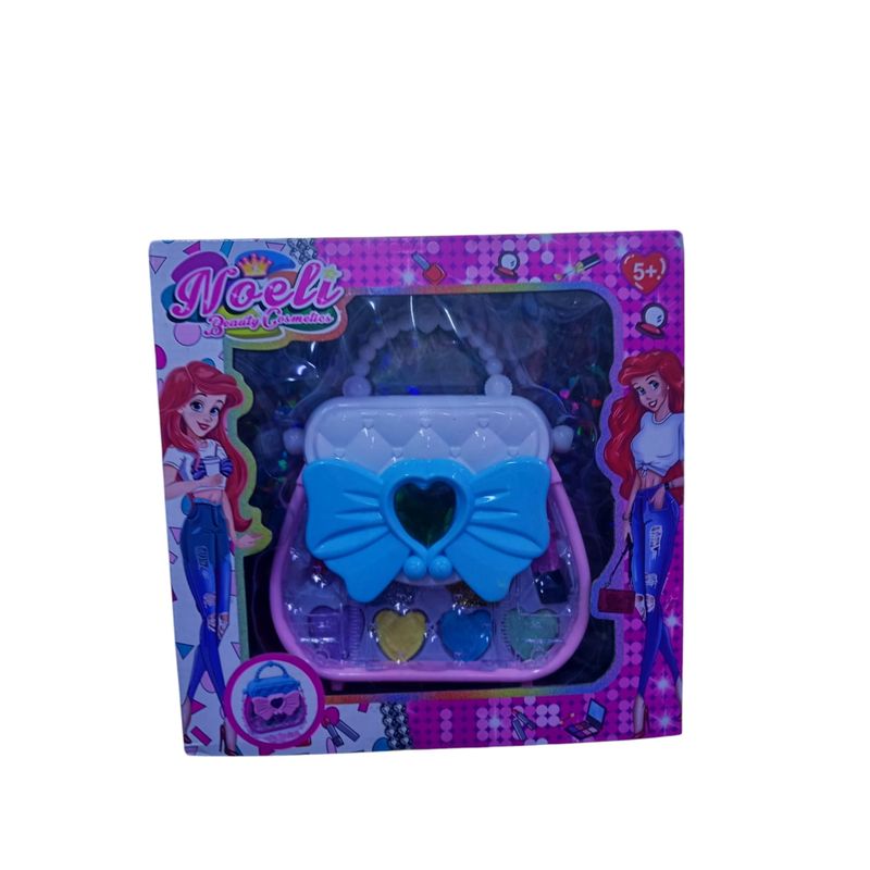 GENERICO - SET DE MAQUILLAJE CARTERITA CON MAQUILLAJE