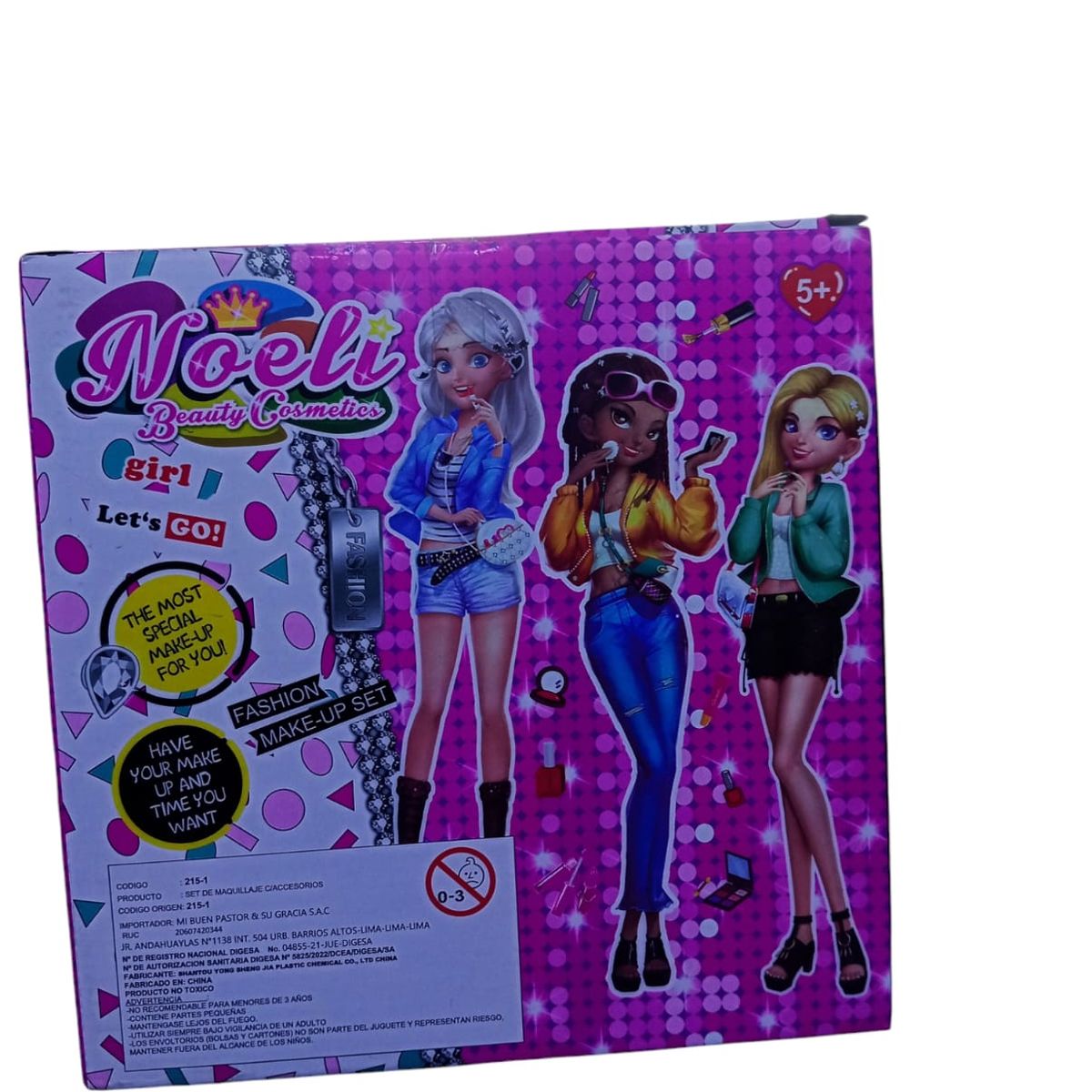 GENERICO - SET DE MAQUILLAJE CARTERITA CON MAQUILLAJE