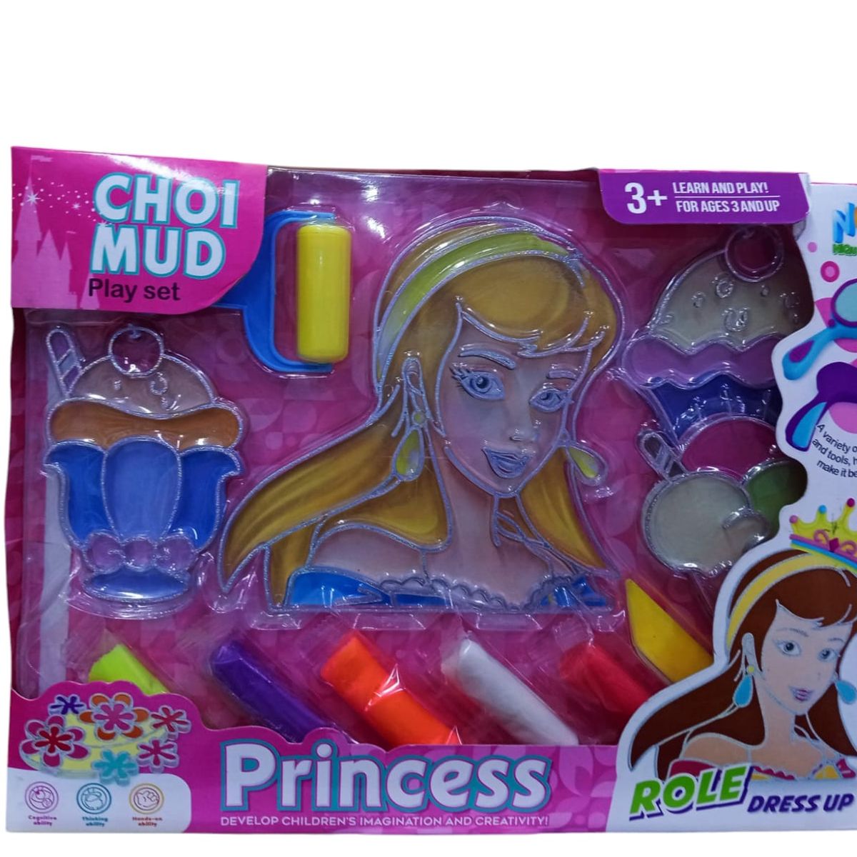 GENERICO - SET PRINCESA PLASTILINA