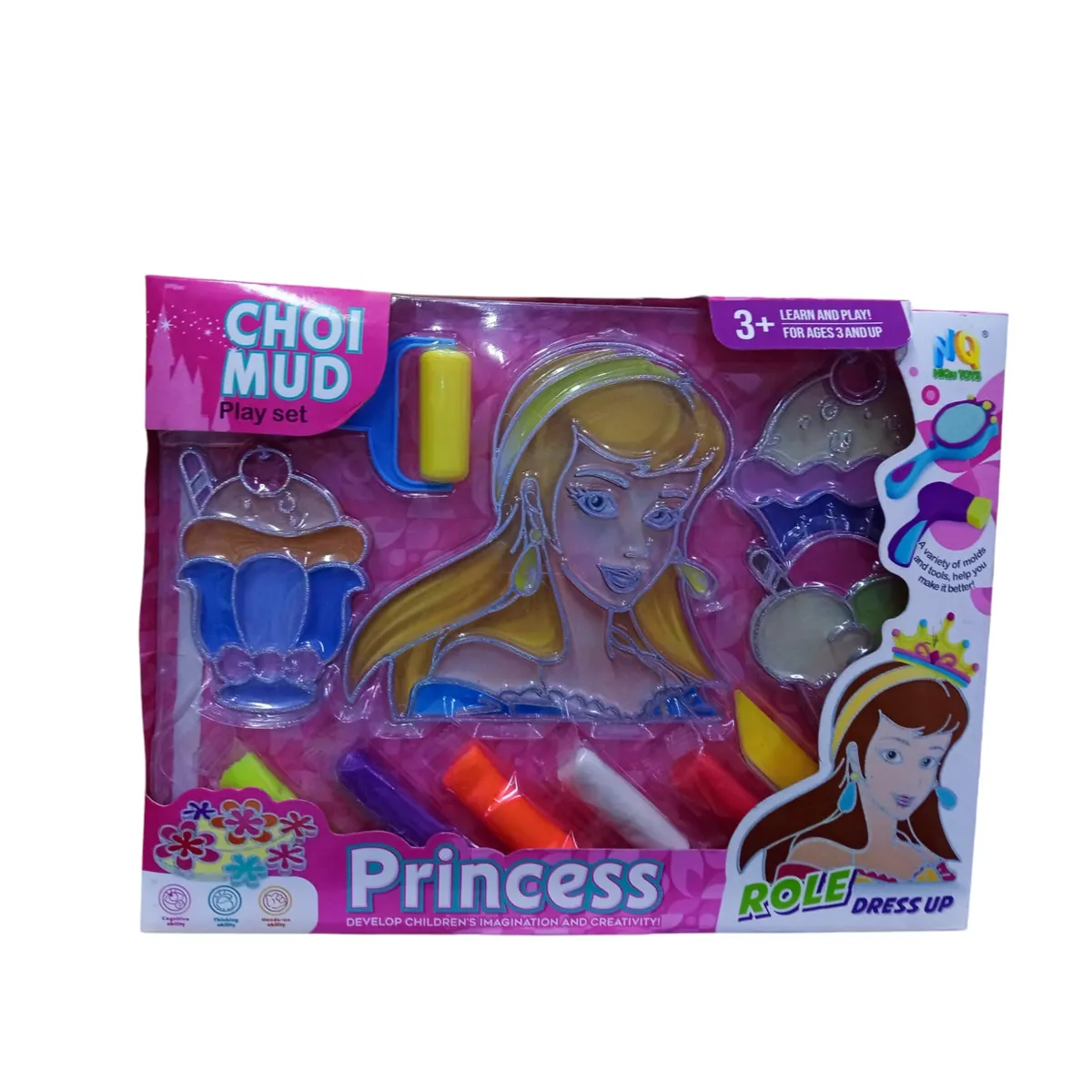 GENERICO - SET PRINCESA PLASTILINA