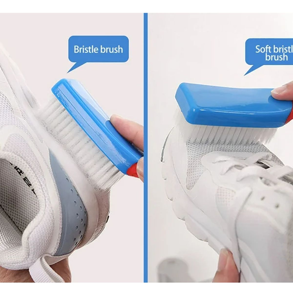 GENERICO - Limpia Calzado Blanco Cepillo Especial Zapatillas