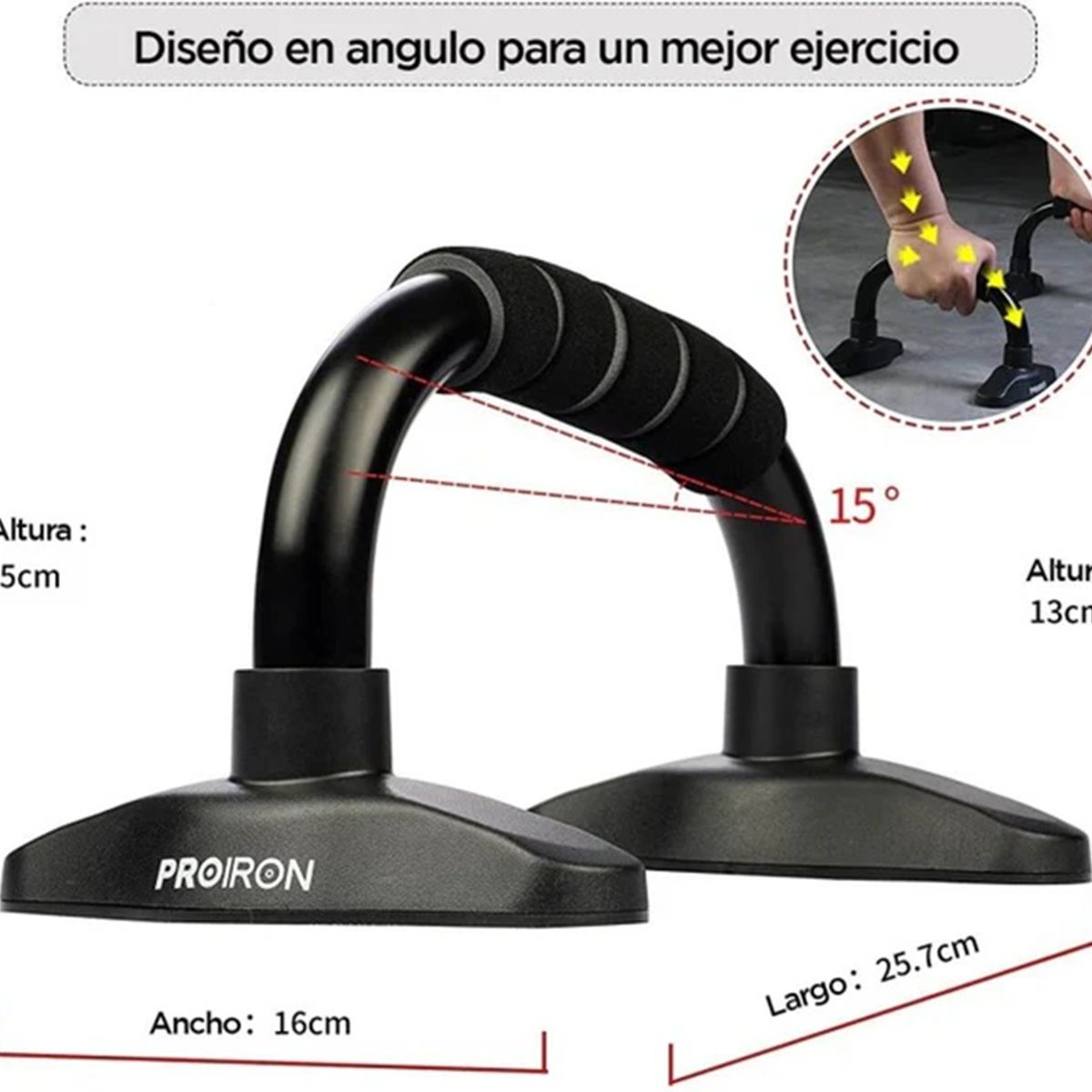 PROIRON - Barra para Flexiones Push UP