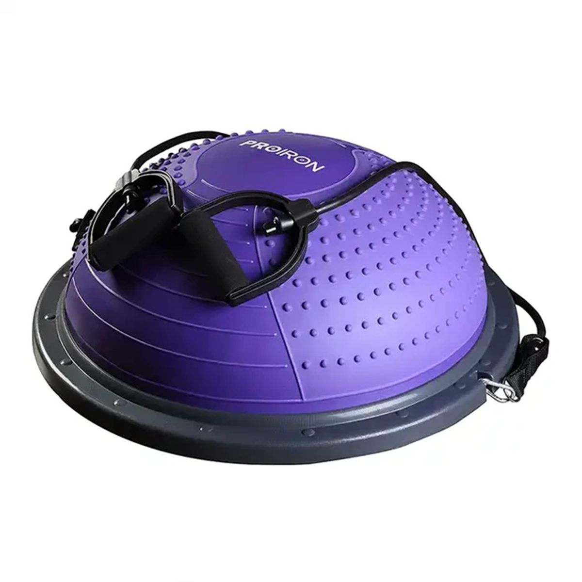 PROIRON - BOSU Balance Trainer Pelota de Equilibrio Morado 60 cm