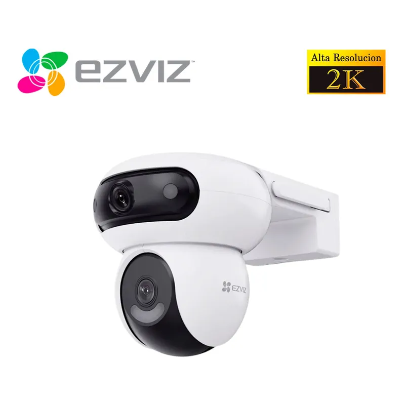 EZVIZ - Ezviz Cámara H90 Dual 4MP + 4MP Binocular WiFi Gira 360 Exterior