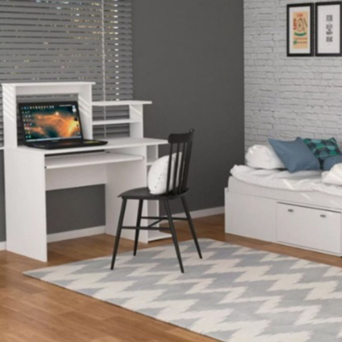 NACION MUEBLES - ESCRITORIO MODERNO STAN NM