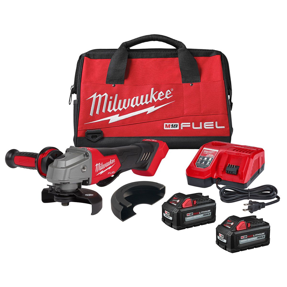 MILWAUKEE - ESMERIL ANGULAR 5 M18 FUEL CON SISTEMA HOMBRE MUERTO 2880-22 MILWAUKEE