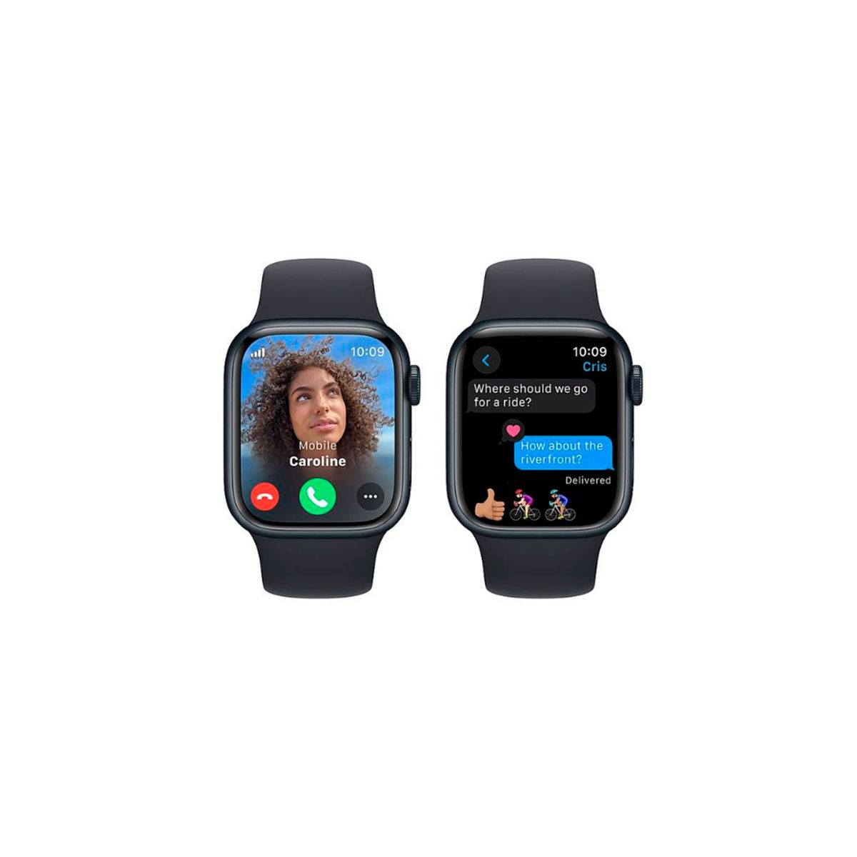 APPLE - APPLE WATCH SERIE 9 45MM MIDNIGHT GPS + LTE PN MRMD3LLA
