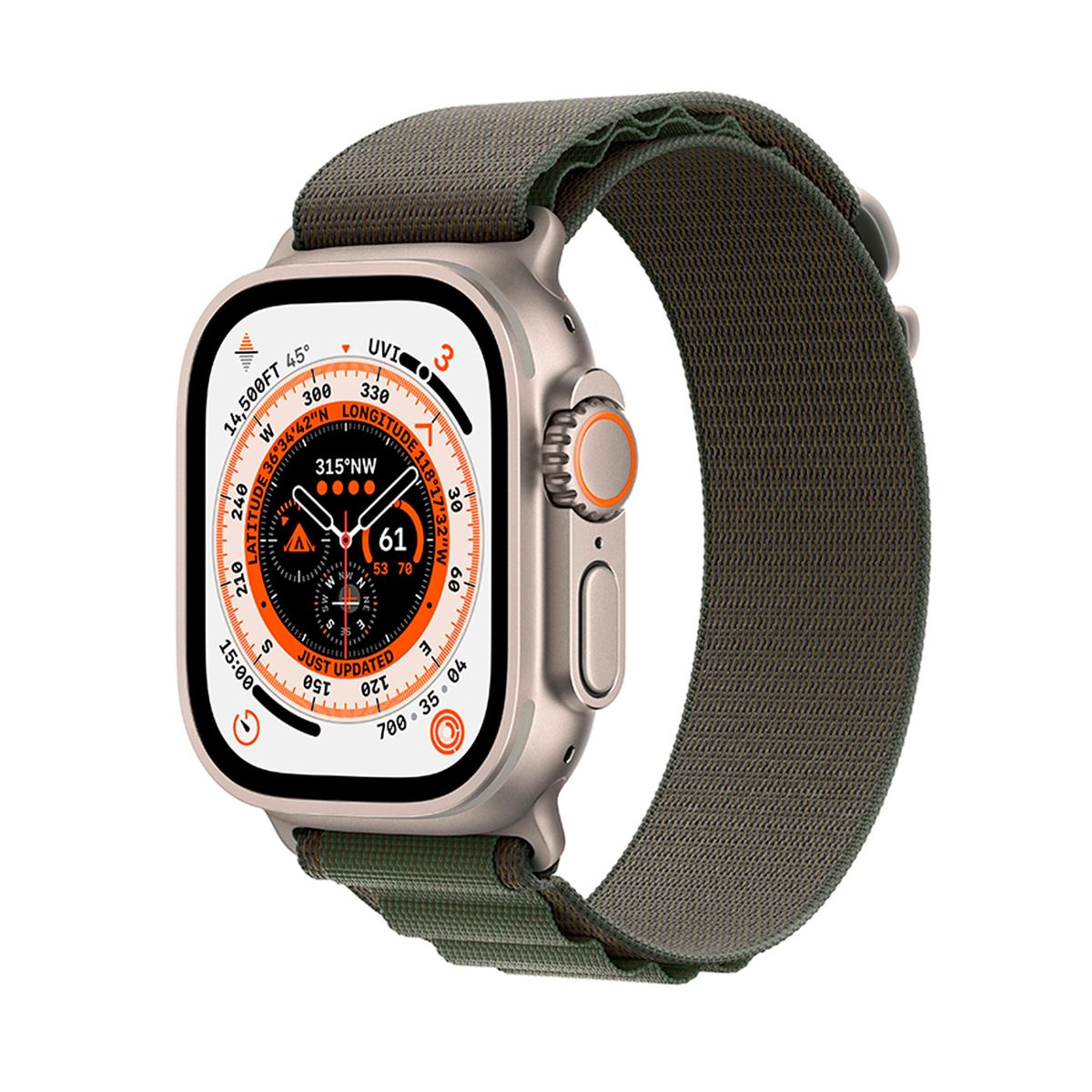 APPLE - APPLE WATCH ULTRA 49MM TITANIUM + GPS PN MQEW3LLA