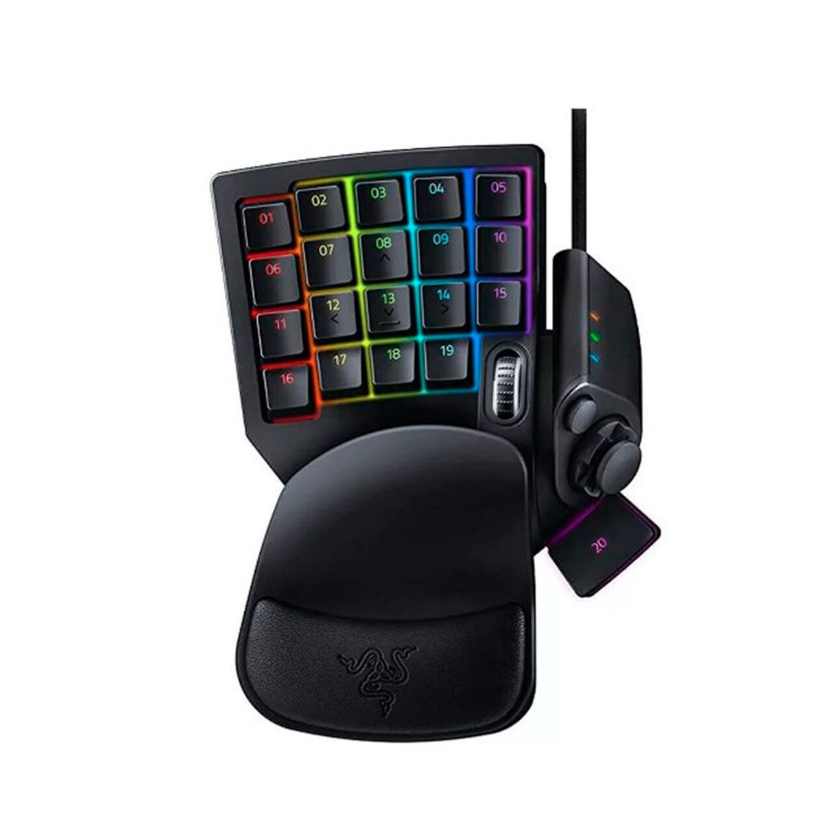RAZER - TECLADO RAZER TARTARUS V2 MECHA-MEMBRANE CHROMA PN RZ07-02270100-R3U1